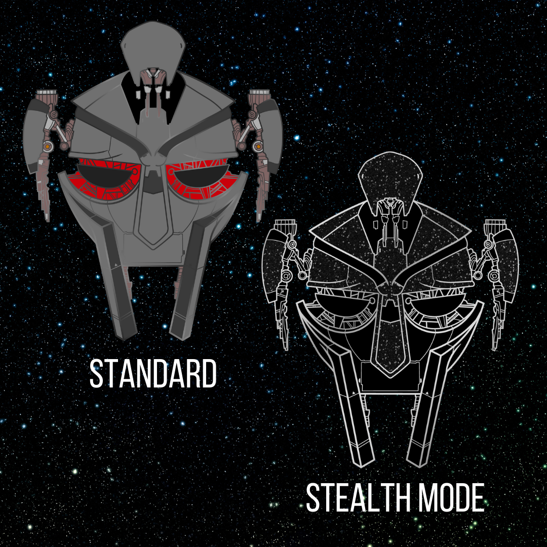 MF DOOM Spaceship Pin